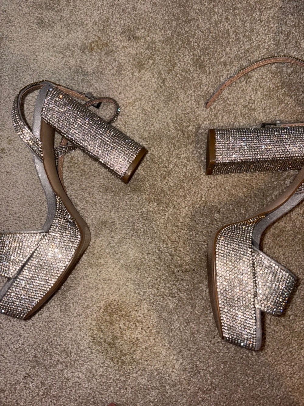 Steve Madden sparkly heels